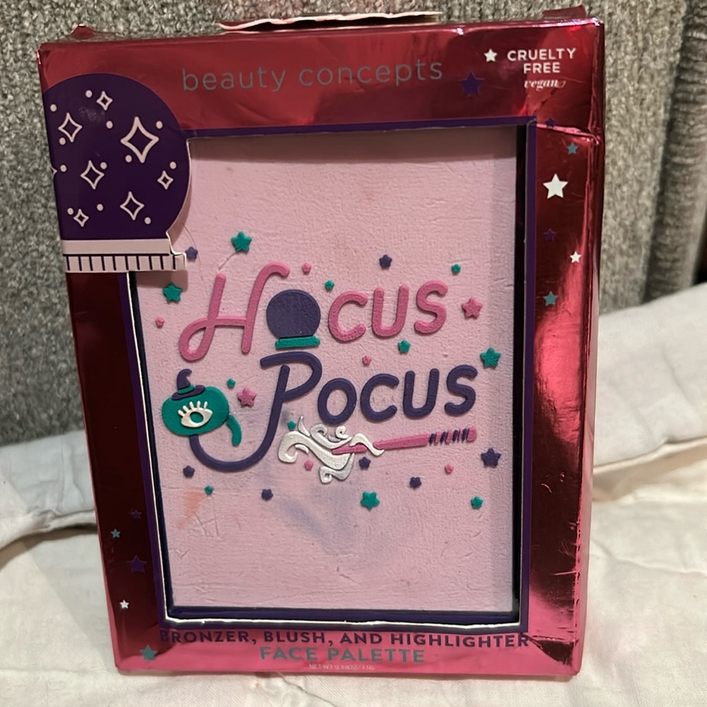Beauty Concepts HOCUS POCUS Face Bronzer Blush Highlighter Makeup Palette